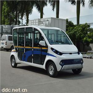  社区7座电动巡逻车带空调